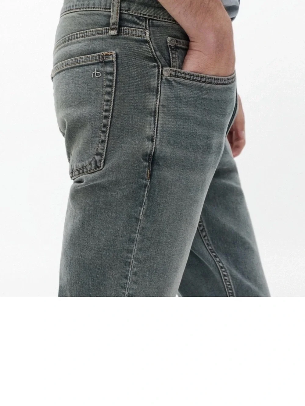 rag & bone Fit 2 Slim Men's Jeans Size 33 Minna Dark Indigo Overdye Stretch